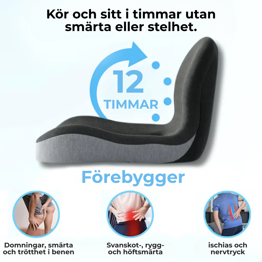 SitRelief™ | Sitt Smartare, Lev Bättre