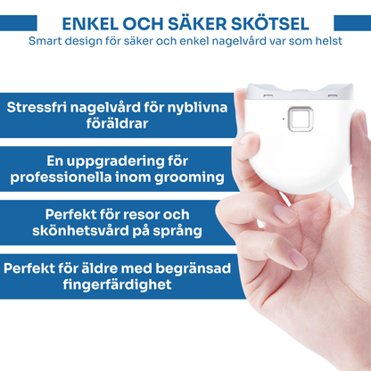 SafeTrim™ |  Den smarta, säkra och smidiga nagelklipparen för alla åldrar✨