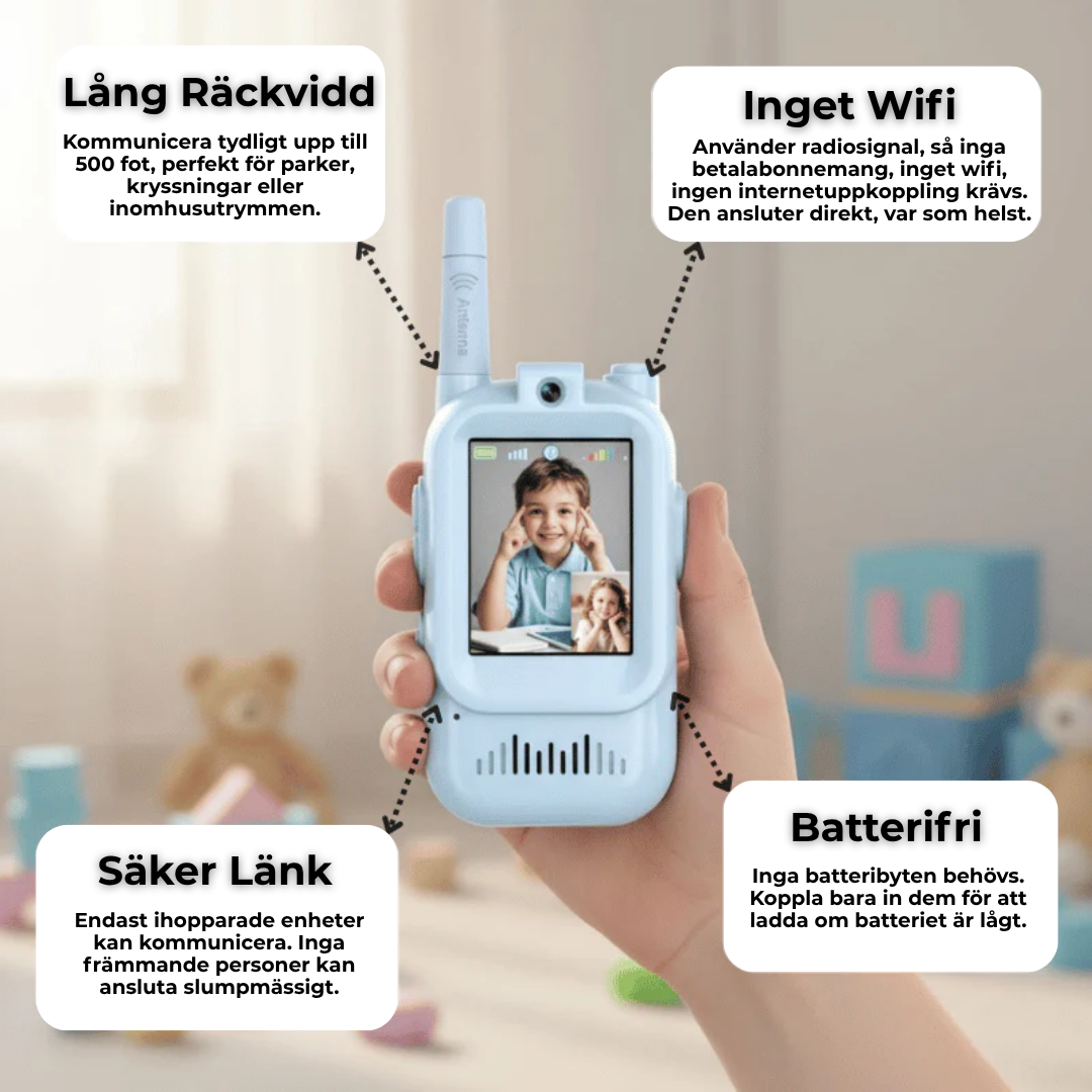 SeeSay™ | Video-Walkie-Talkies för Barn