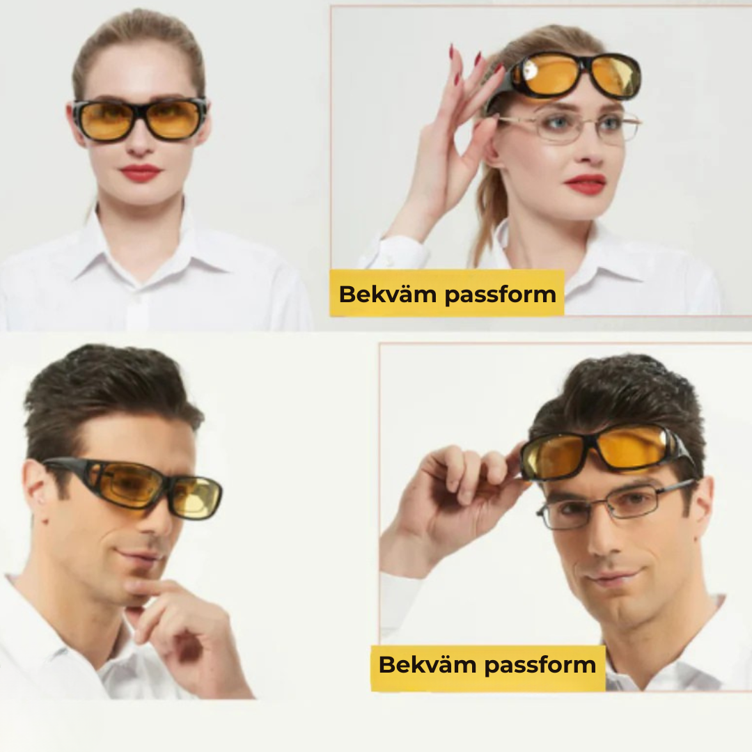 ClearSight™ | Ta bort bländning från strålkastare på ett ögonblick