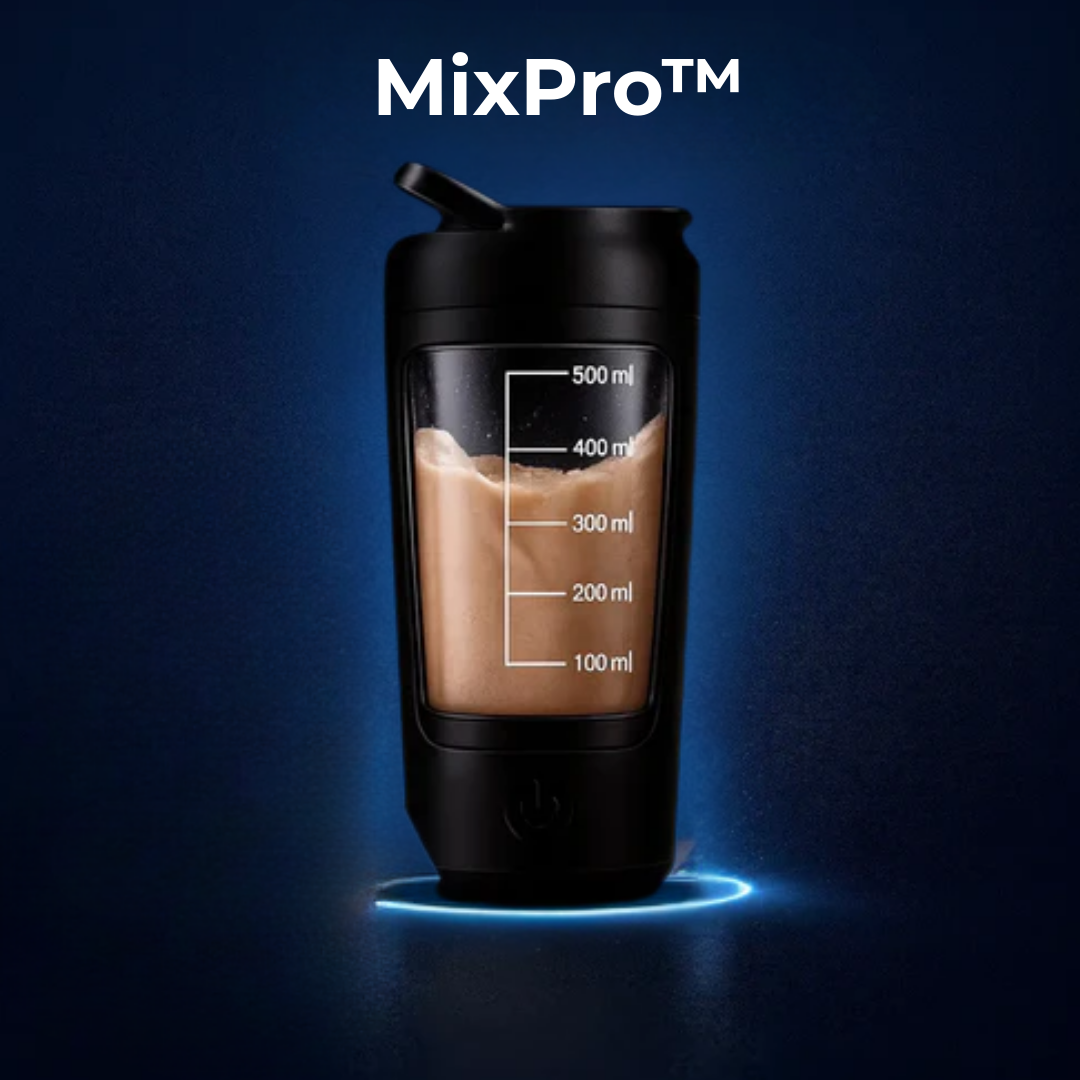 MixPro™ | Släta Shakes, Noll Spill – Din Perfekta Träningspartner