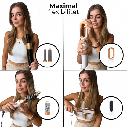 AirWave 5-in-1 | Salongseffekt hemma – styla ditt hår på bara några minuter