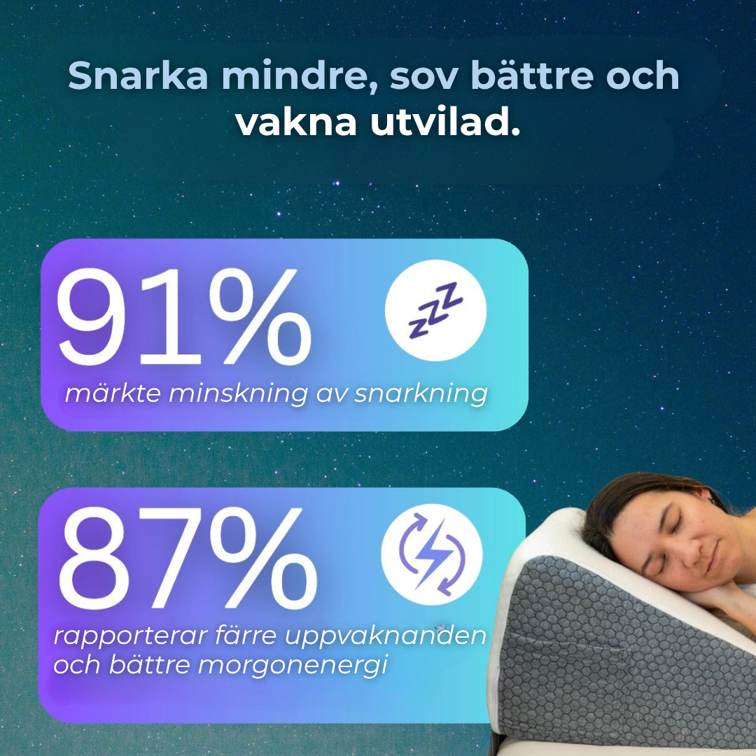 Sleqo™ | Ljusblockerande Sovmask i Siden