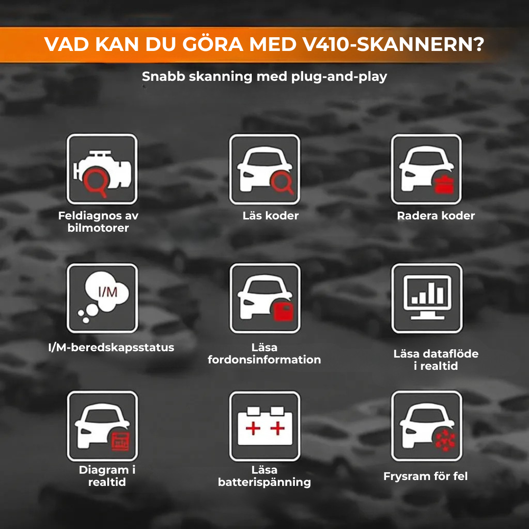 AutoScan Pro™ | OBD2 Bilscanner för Snabb Felsökning och Klara Diagnoser