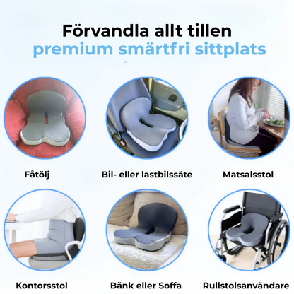 SitRelief™ | Sitt Smartare, Lev Bättre