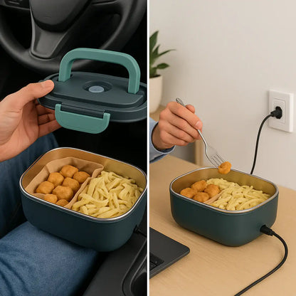 HeatMate™ Lunchbox | Ta Med Hemlagad Värme På Resan – Varje Dag 🍲
