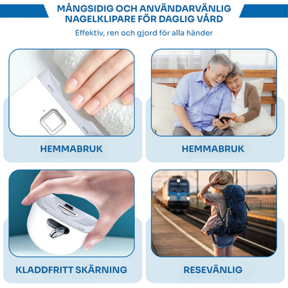 SafeTrim™ |  Den smarta, säkra och smidiga nagelklipparen för alla åldrar✨