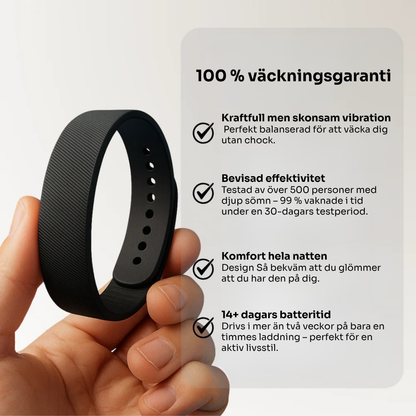SilentRise™ – Den smarta vibrerande väckarklockan för djupsovare🌙