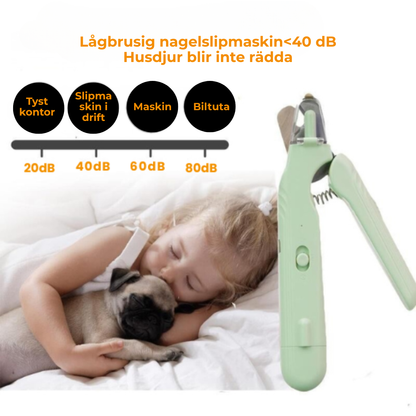 GlowTrim™ | Trimmar enkelt din husdjurs klor samtidigt som du säkerställer deras komfort och säkerhet.