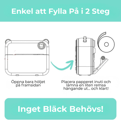 MiniMem™ | Omedelbar bläckfri kamera