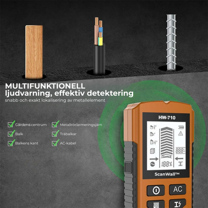 ScanWall™  | Upptäck vad som döljer sig bakom väggen – borra säkert