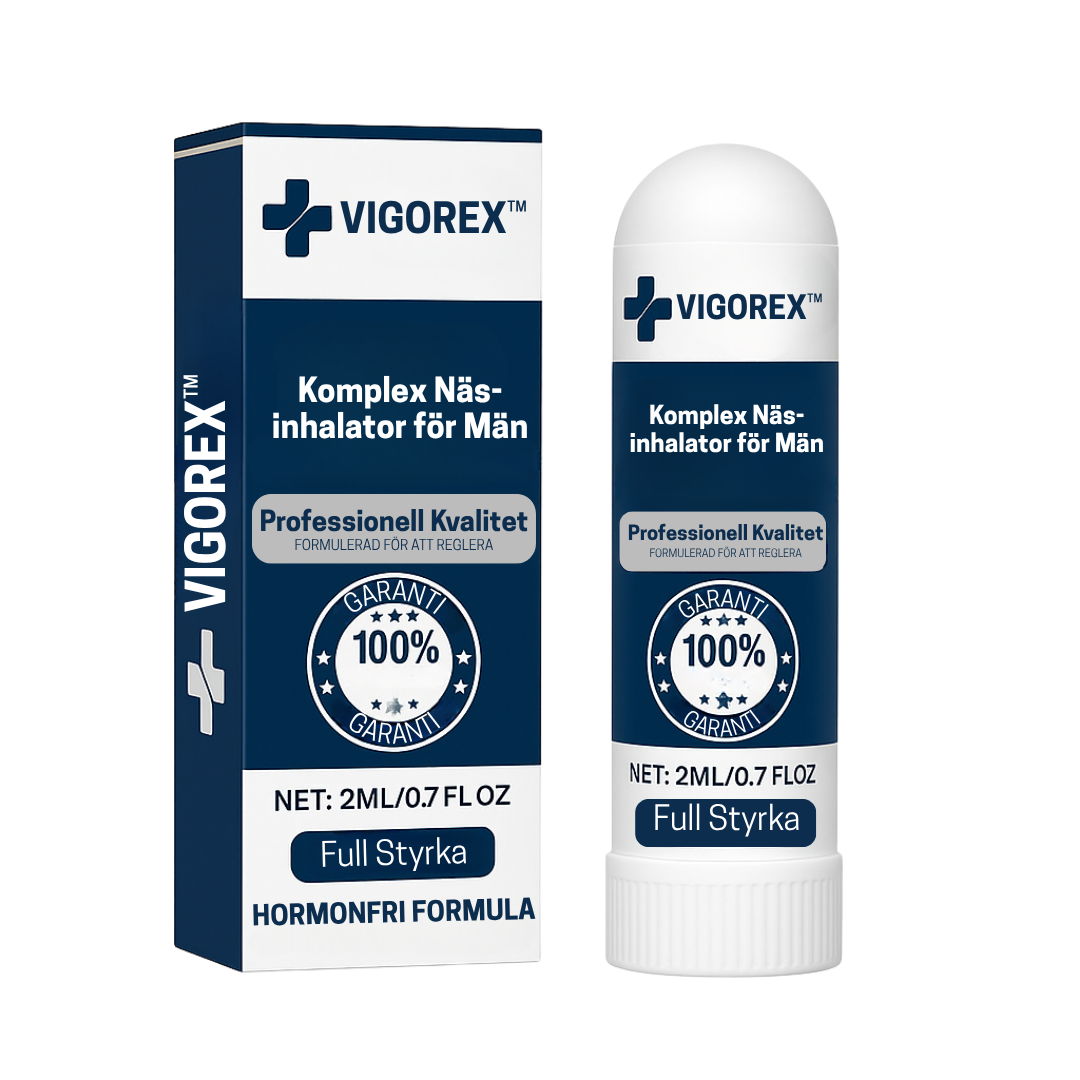 Vigorex™ | Inhalator – Hård erektion på 5 minuter – utan tabletter!