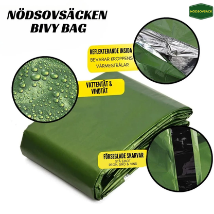 NödSovsäck | Den professionella Bivy-säcken för nödsituationer