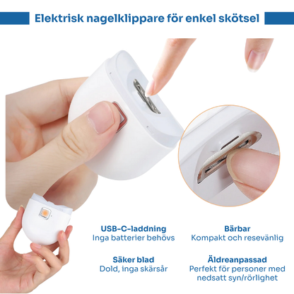 SafeTrim™ |  Den smarta, säkra och smidiga nagelklipparen för alla åldrar✨
