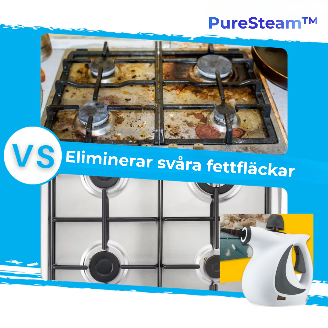 PureSteam™ MAX | Städa Rent – Utan Kemikalier. Bara Ånga.