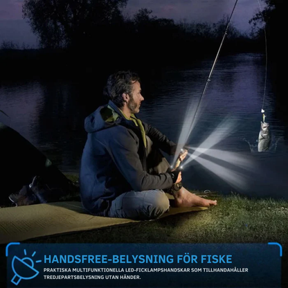 FlashFingers™ | Arbeta Fritt i Mörkret – LED-Handskarna Som Lyser Där Du Pekar