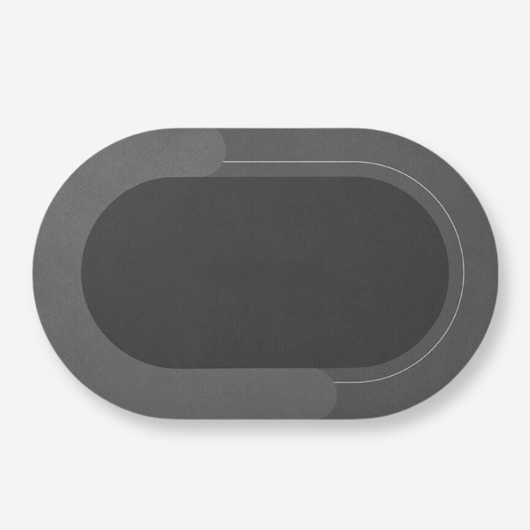 SoffiMat™ | Är du trött på våta, hala golv? Den här mattan torkar omedelbart!