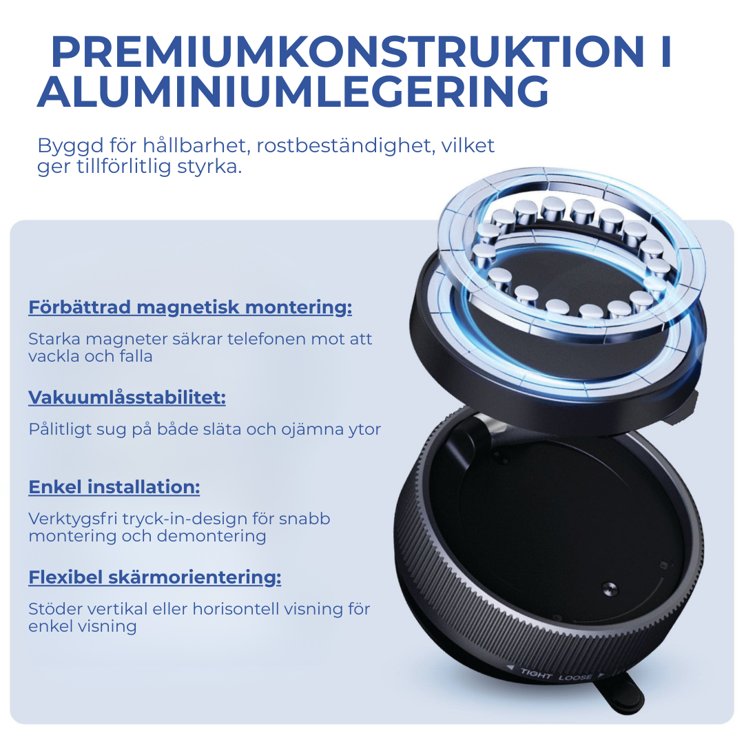 SteadyHold Pro™ | Orokbart Grepp, 360° Frihet | Håll Kontakten Var Du Än Är