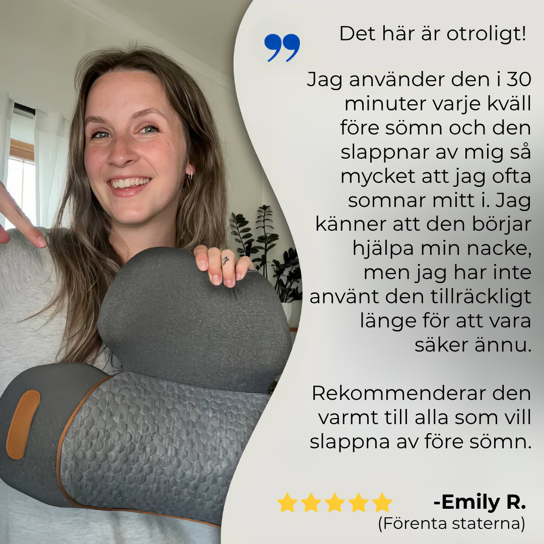 Nexora™ | Slut på nacksmärta: 3-i-1-enhet som återställer din ryggrad på 15 minuter om dagen