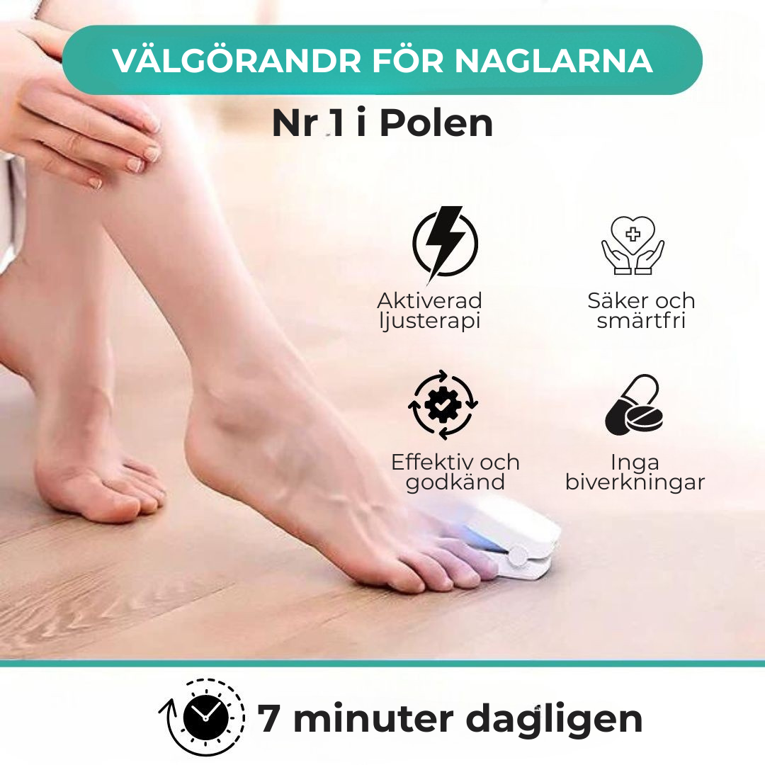 NailCure™ |Bli av med nagelsvamp för gott – se resultat på bara 3 veckor