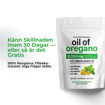 Oil of Oregano | Känn skillnaden på bara dagar – med naturens starkaste lilla droppe!