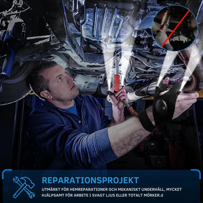 FlashFingers™ | Arbeta Fritt i Mörkret – LED-Handskarna Som Lyser Där Du Pekar