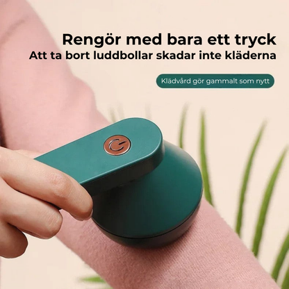 LuddBudd | Bärbar Elektrisk Luddborttagare – Uppladdningsbar