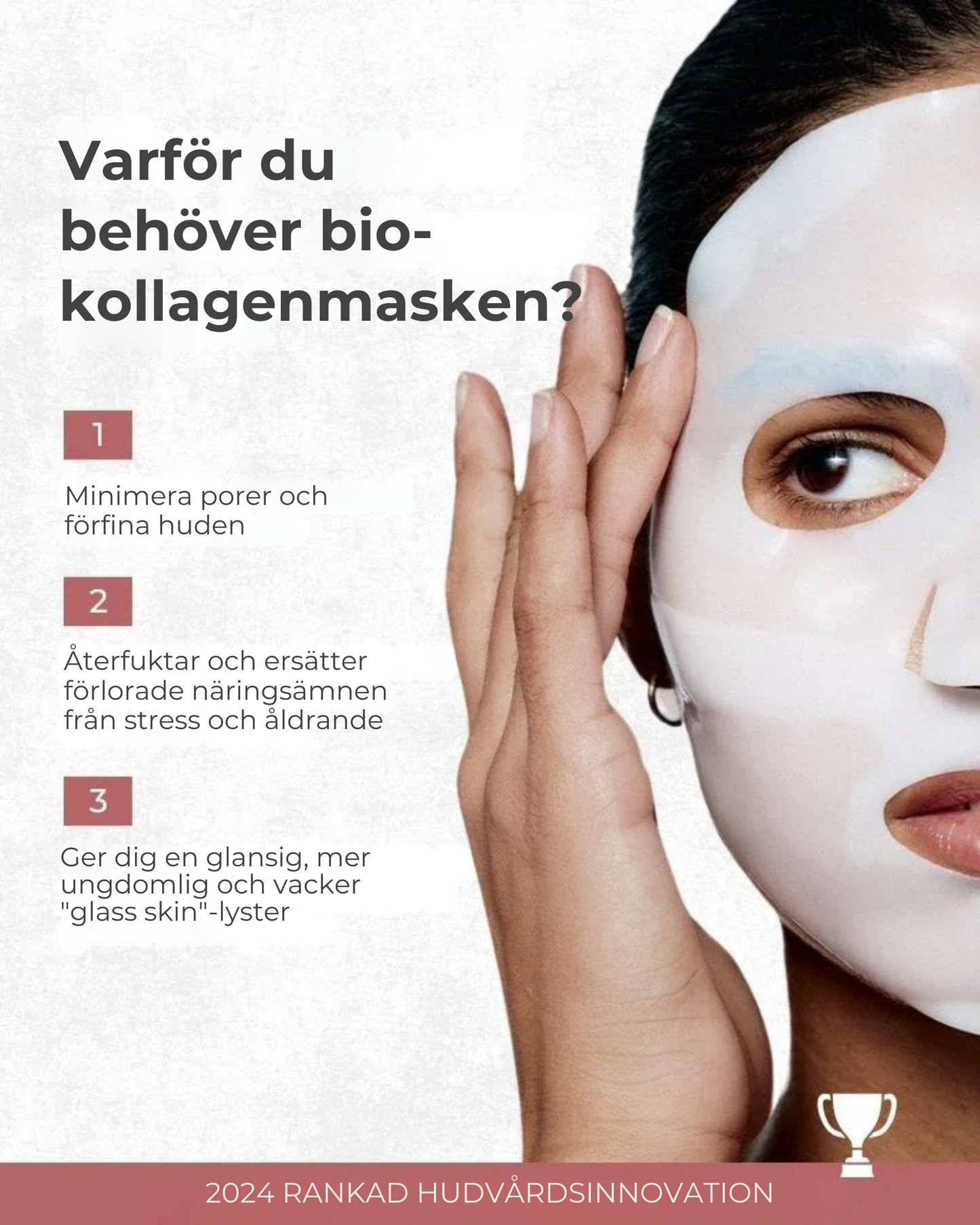 GlowFusion™ Collagen Mask | Vakna med den Hud Du Alltid Drömt Om