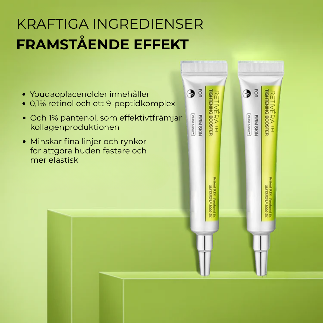 RetiVéra™ | Jämna ut fina linjer – vitalisera den känsliga huden under ögonen