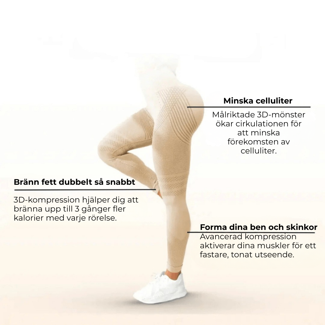 SculptWear | Sportleggings som gör celluliter osynliga