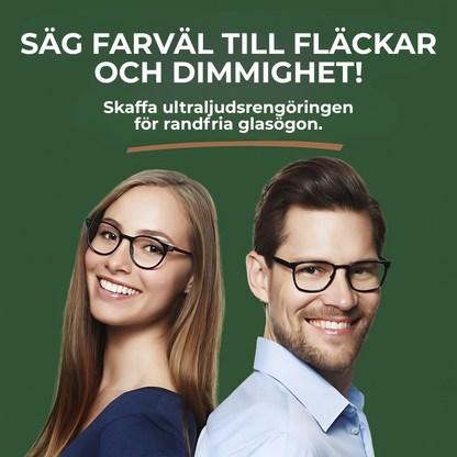 Kristallglas™ | Lätt rengöring för dina glasögon
