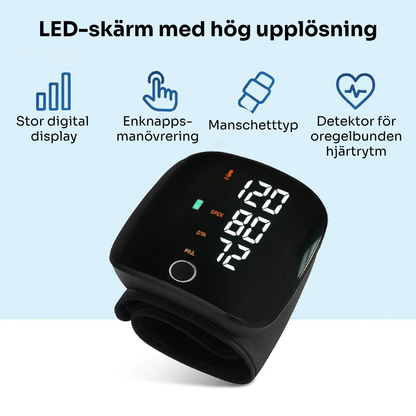 Serco™ Intelligent blodtrycksmätare Klinisk | Noggrannhet. När som helst, var som helst.