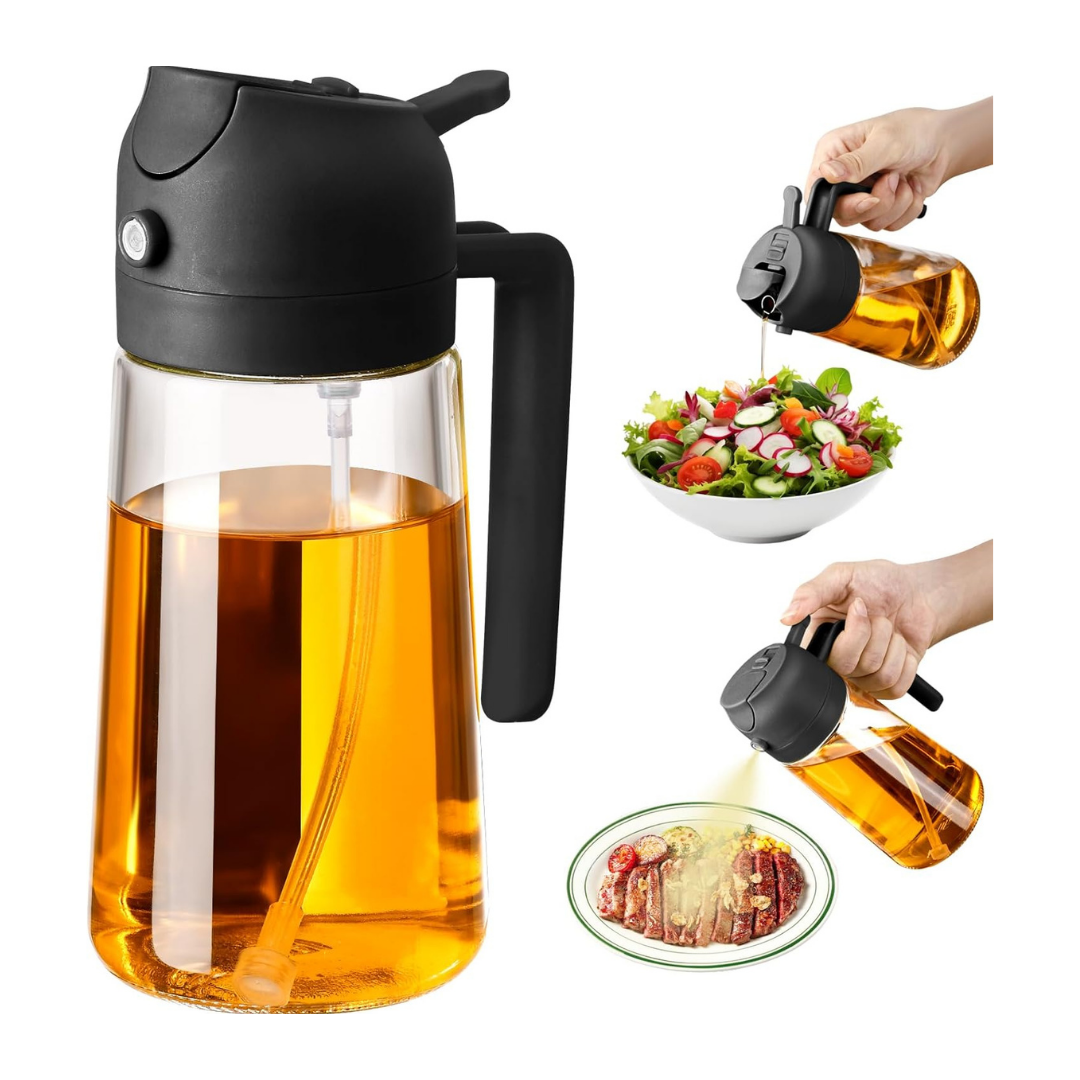 Olia™ Sprayflaska | Dubbelfunktionell oljesprutflaska