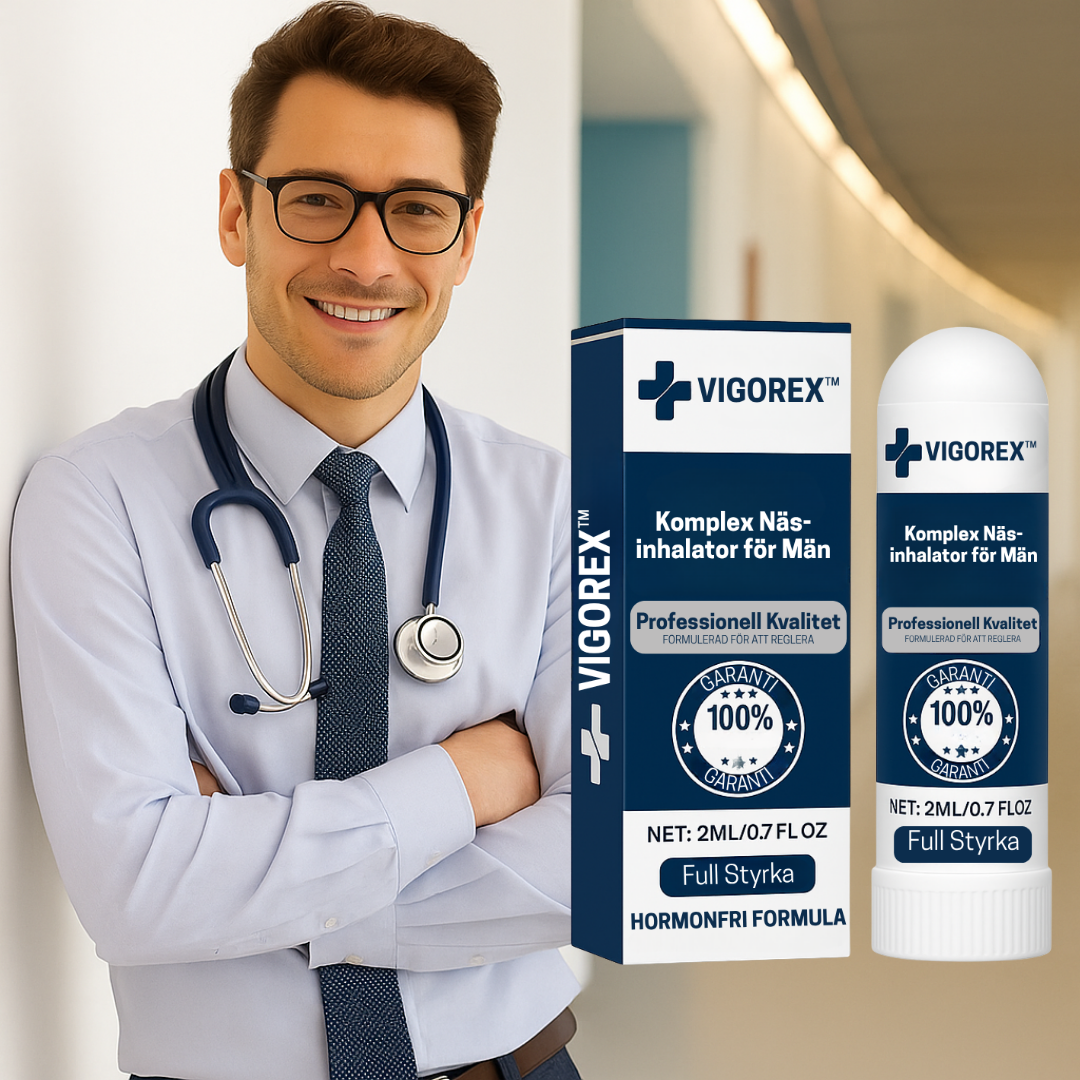 Vigorex™ | Inhalator – Hård erektion på 5 minuter – utan tabletter!
