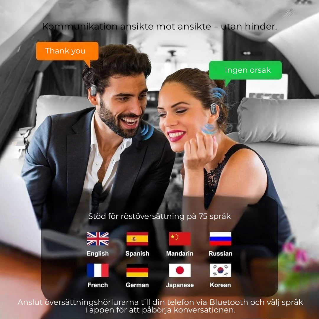 LinguaGo™ | Prata fritt – förstå världen direkt i örat