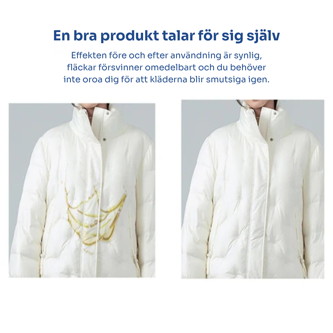 SkumRent™ | Omedelbar fläckborttagare utan vatten eller skrubbning!