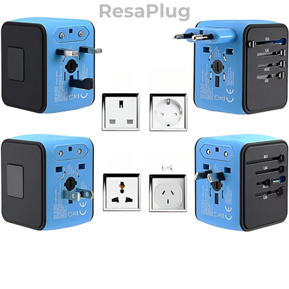 ResaPlug | Aldrig mer slut på batteri – detta är din ultimata reskamrat för en problemfri resa!