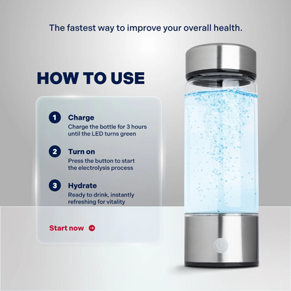 HydroLiv™ Vattenflaska med vätgas 🌊