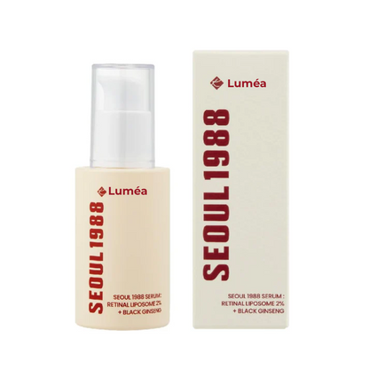 Luméa Seoul 1988 Serum | Lystern börjar här: Ett skonsamt men effektivt serum som din hud kommer att älska