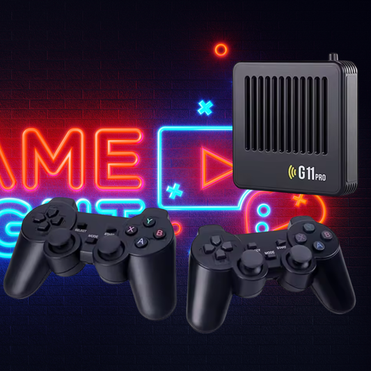 GameWave G11 Pro™ | Tänd upp din barndom på nytt – Den bästa retro gaming-renoveringen!