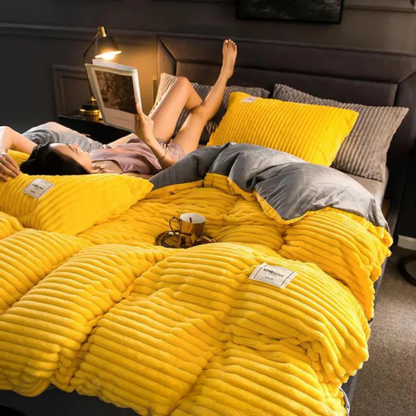 Fluweel Fleece Påslakan | Håller dig extra varm under kyliga dagar!