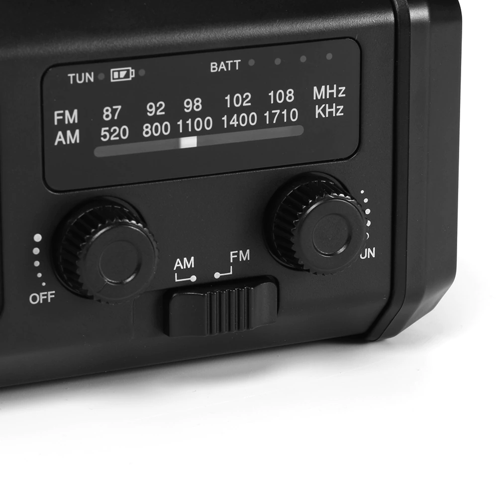 Nödradio Pro | Din Livlina i Alla Krislägen – Håll Dig Uppkopplad När Det Verkligen Gäller med den Uppgraderade Nödradion (10 000 mAh)