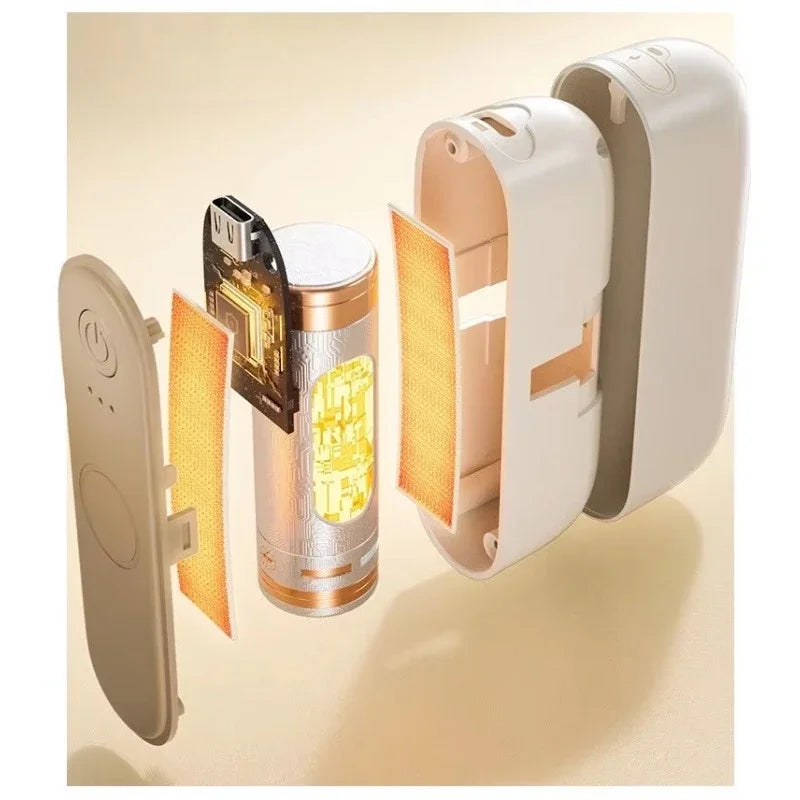 TwinHeat™ | 2-i-1 magnetiska uppladdningsbara handvärmare