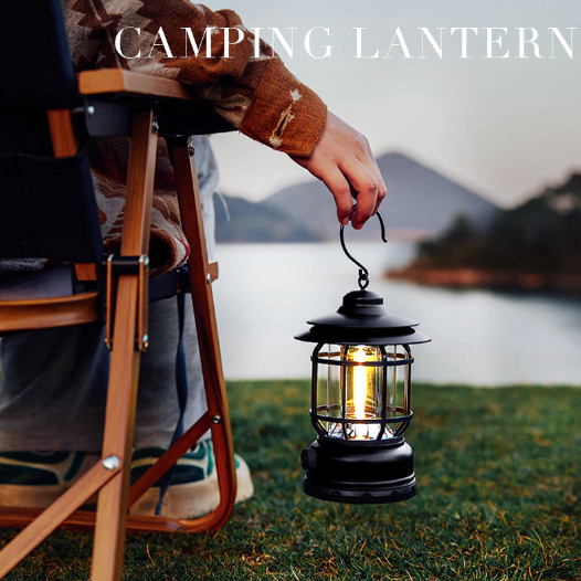 Myslampa™ | Retrodesign, Dimbart Ljus, Utan Sladd