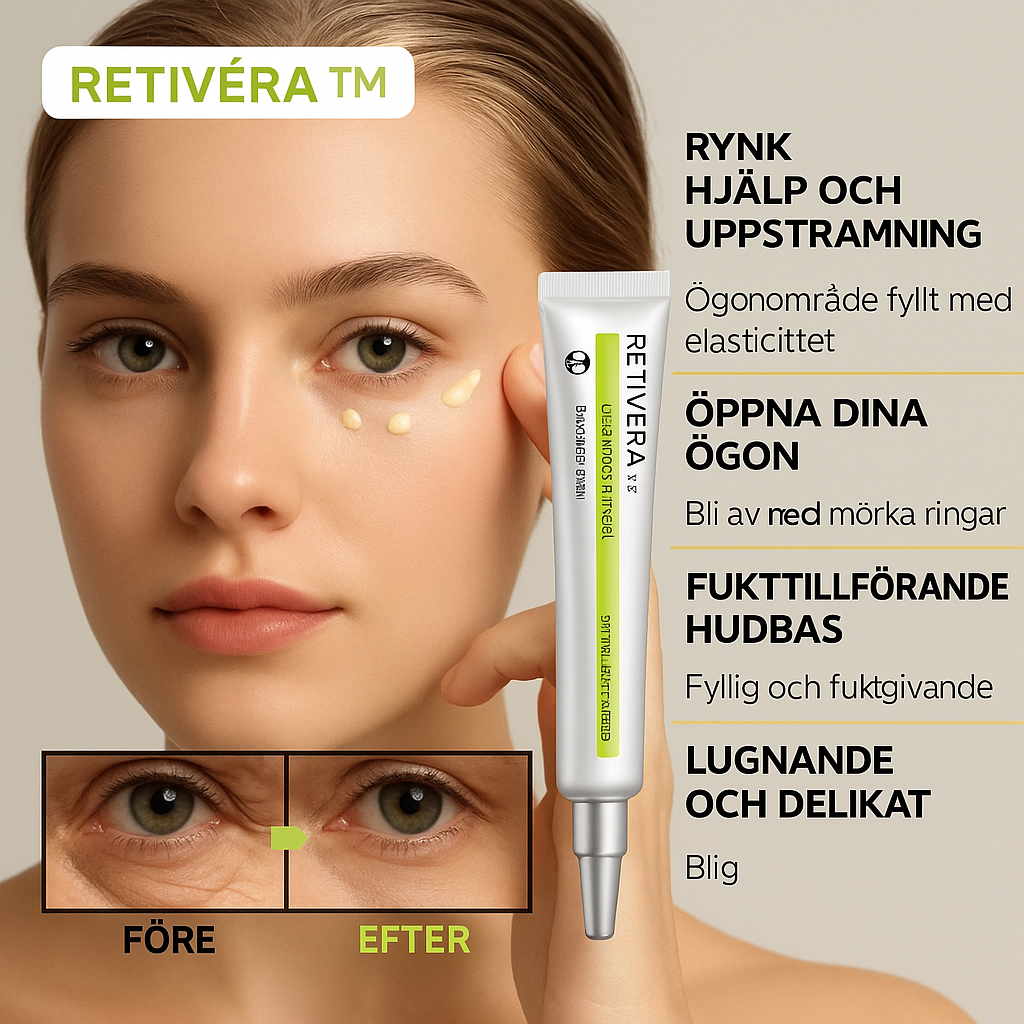 RetiVéra™ | Jämna ut fina linjer – vitalisera den känsliga huden under ögonen