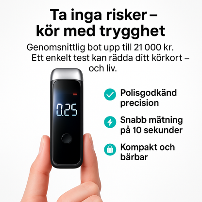 BlowSafe™ | Känn till fakta innan du kör 🚗