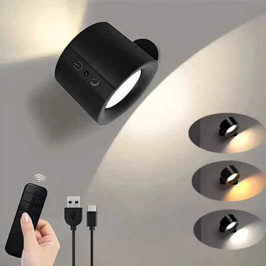 LumoNord™ | Magnetisk LED-vägglampa – flexibel belysning för hela hemmet