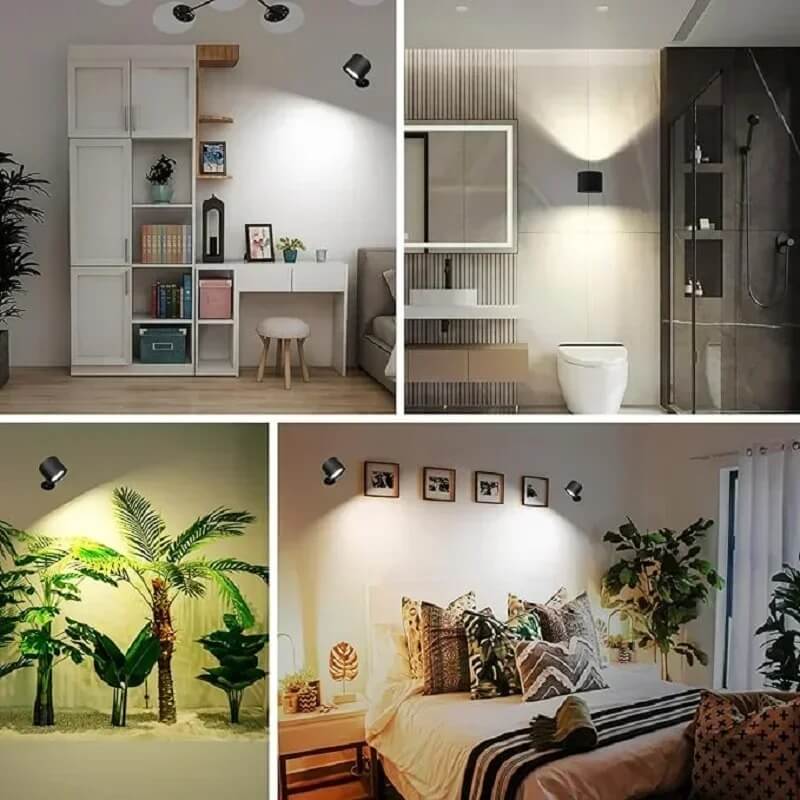 LumoNord™ | Magnetisk LED-vägglampa – flexibel belysning för hela hemmet