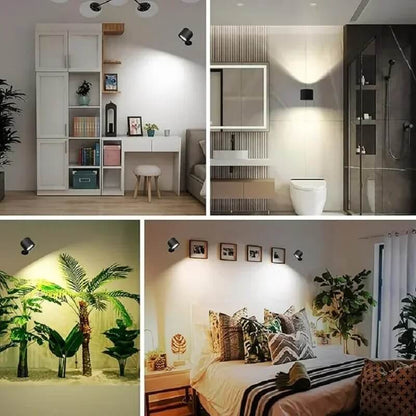 LumoNord™ | Magnetisk LED-vägglampa – flexibel belysning för hela hemmet