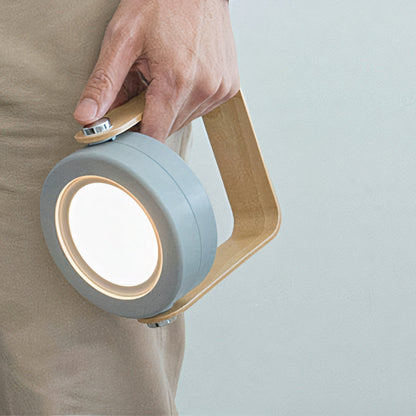 Looma™ | Portabel Vikbar Trä-LED-lampa